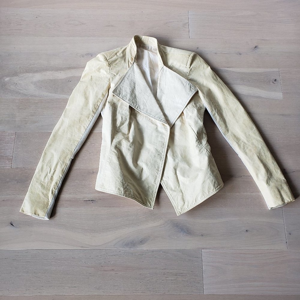 Rick Owens Leather Jacket XS (IT 38) - RARE